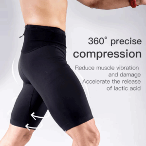 FM5120 - Pantalones cortos deportivos de compresión para hombre, elásticos ajustados para entrenamiento, correr, ciclismo o ropa de gimnasio