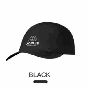 E4636 Gorra Deportiva Ajustable (negra)