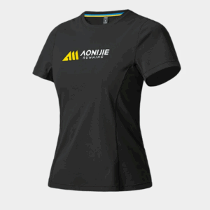 FW6198 Camiseta deportiva para mujer (negra)